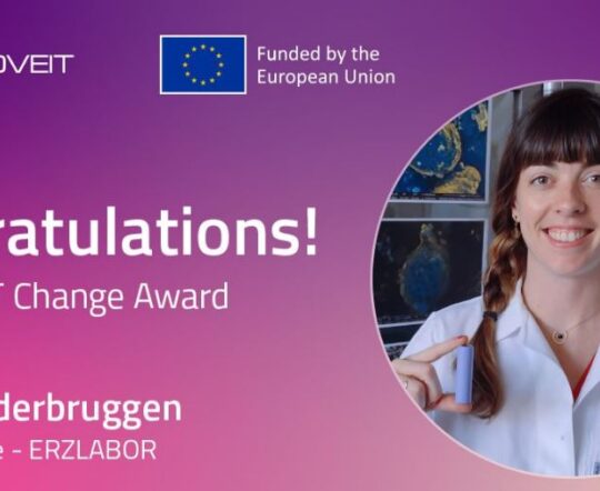 EIT CHANGE AWARD 2022 for Anna Vanderbruggen