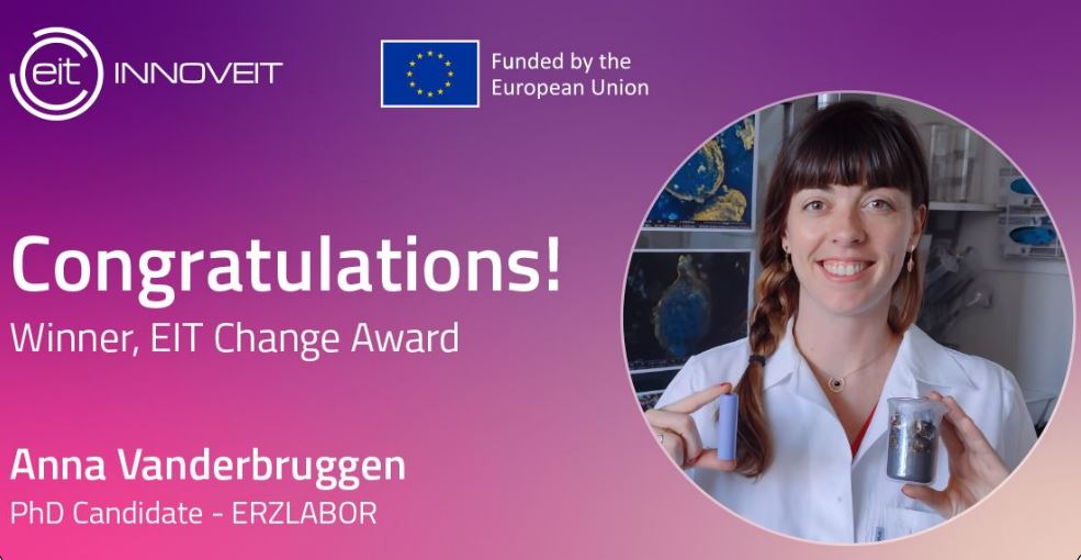 EIT CHANGE AWARD 2022 for Anna Vanderbruggen